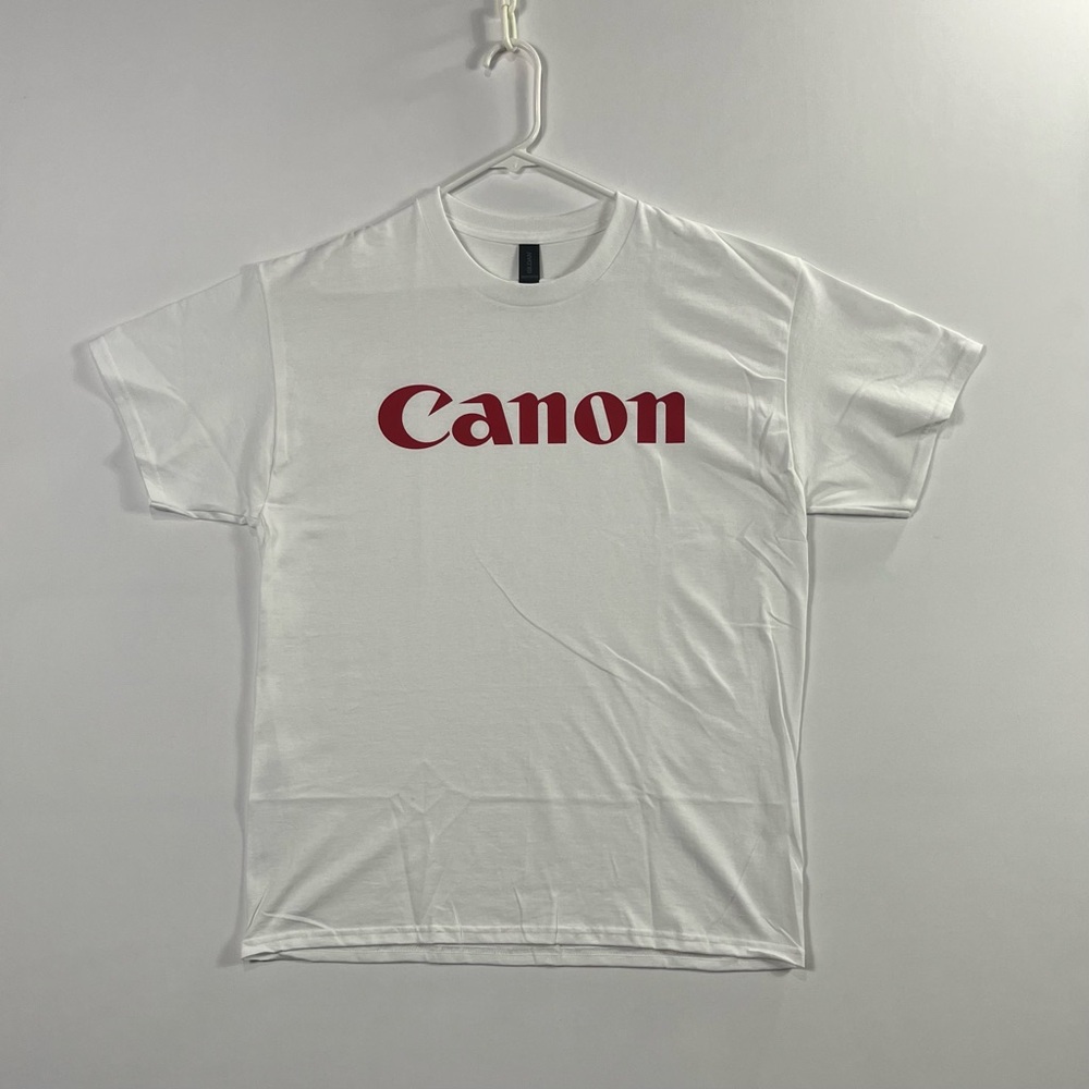 CANON PHOTOGRAPHY T-SHIRT DSLR Camera Photographer (New Condition) Printer Tee